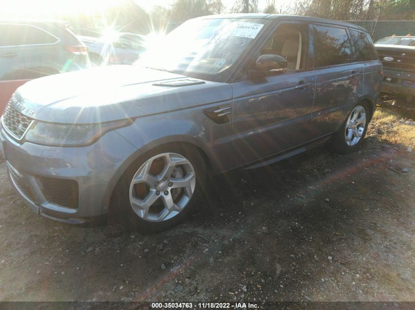 2020 LAND ROVER RANGE ROVER SPORT HSE VIN: SALWR2SU9LA710940