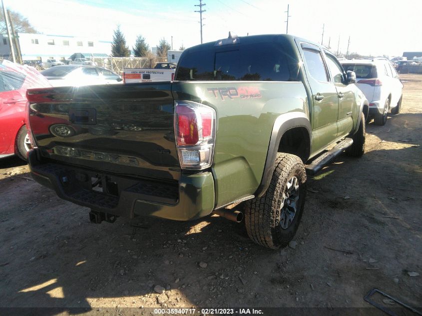 2022 TOYOTA TACOMA 4WD SR/SR5/TRD SPORT VIN: 3TMCZ5AN3NM504119