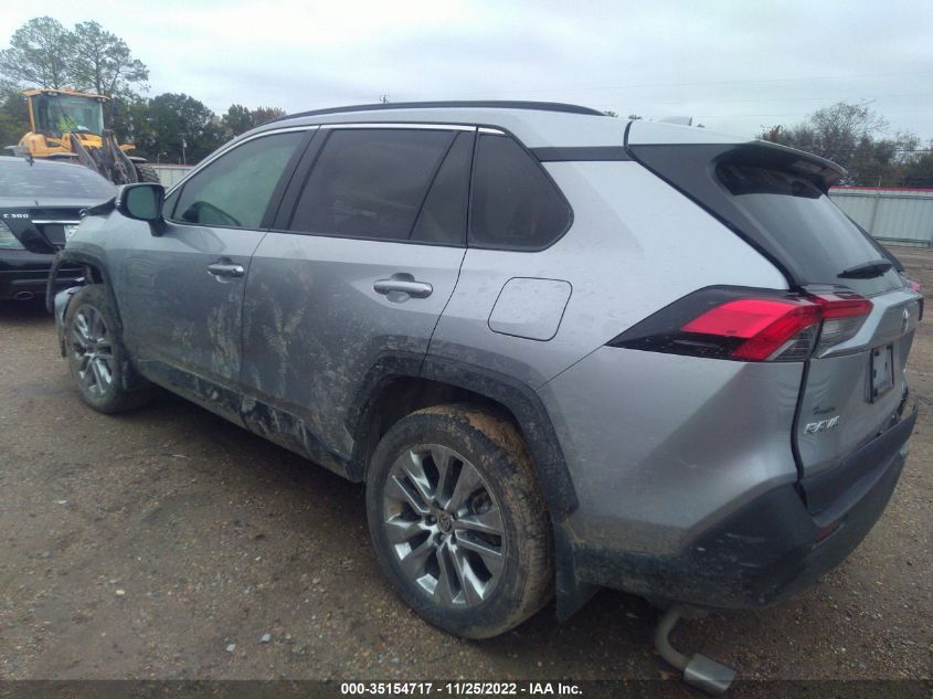 2021 TOYOTA RAV4 XLE PREMIUM VIN: 2T3C1RFV8MC111593