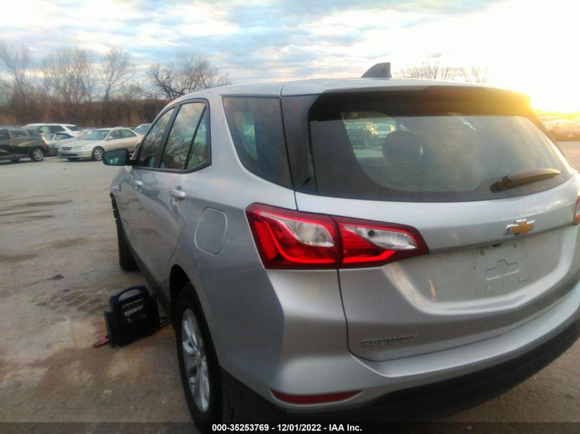 2021 CHEVROLET EQUINOX LS VIN: 3GNAXHEV7MS145111