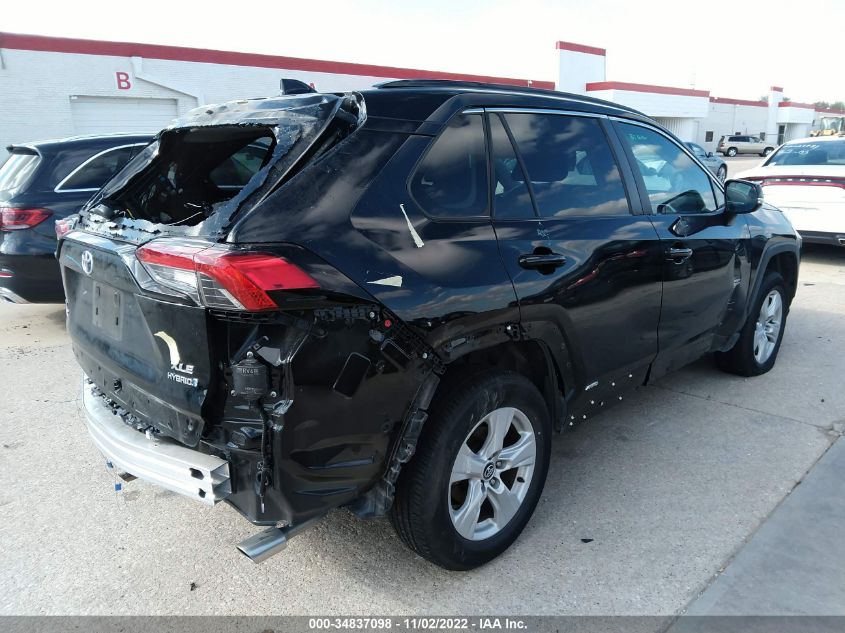 2021 TOYOTA RAV4 HYBRID VIN: 4T3R6RFV1MU027349