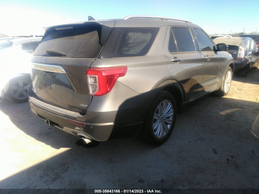 2021 FORD EXPLORER LIMITED VIN: 1FM5K7FW9MNA17050