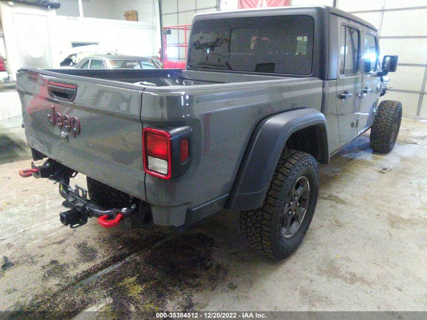 2022 JEEP GLADIATOR RUBICON VIN: 1C6JJTBG5NL150423