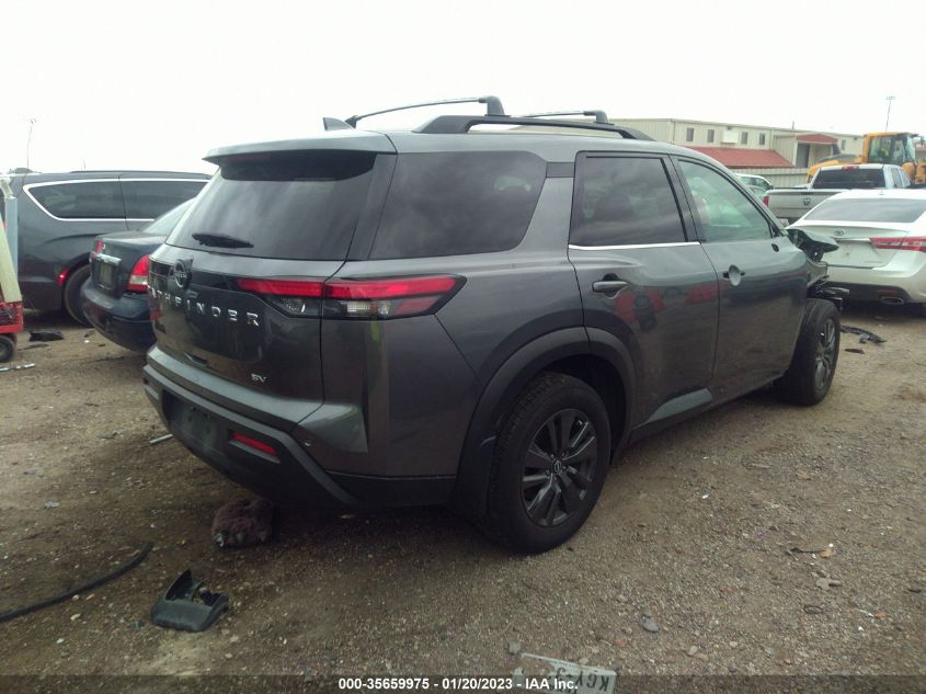 2022 NISSAN PATHFINDER SV VIN: 5N1DR3BA4NC241236