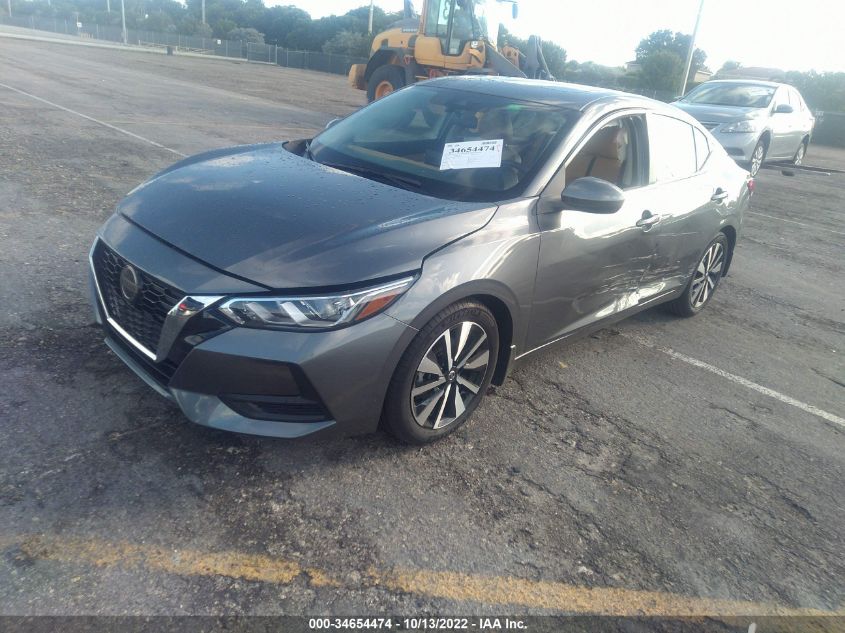 2021 NISSAN SENTRA SV VIN: 3N1AB8CVXMY299645