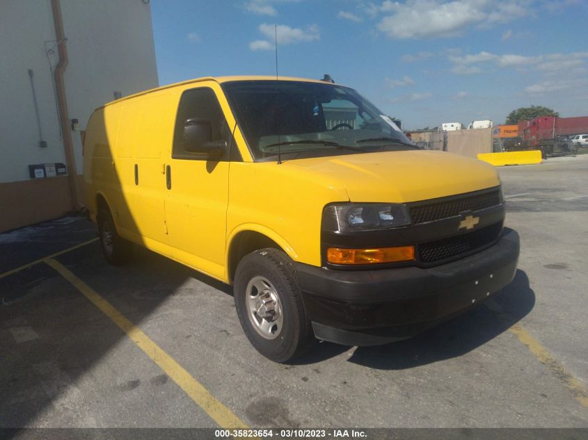 2021 CHEVROLET EXPRESS CARGO VAN VIN: 1GCWGAFP5M1228141