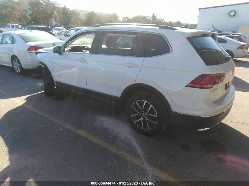 2021 VOLKSWAGEN TIGUAN SE/SE R-LINE BLACK/SEL VIN: 3VV3B7AX5MM075583