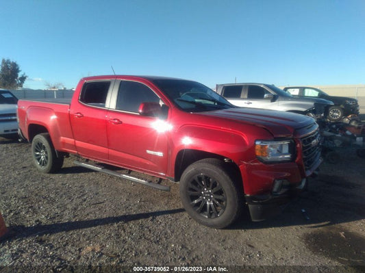 2021 GMC CANYON 4WD ELEVATION VIN: 1GTG6CEN9M1276616
