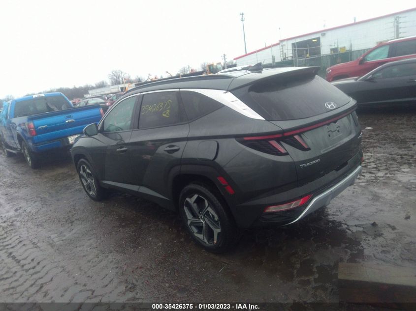 2022 HYUNDAI TUCSON HYBRID LIMITED VIN: KM8JECA12NU051073
