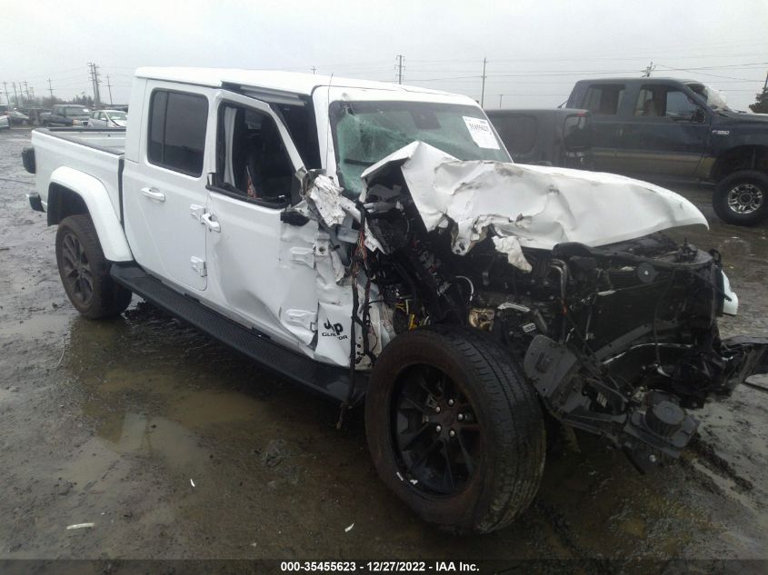 2021 JEEP GLADIATOR HIGH ALTITUDE VIN: 1C6HJTFG1ML587357