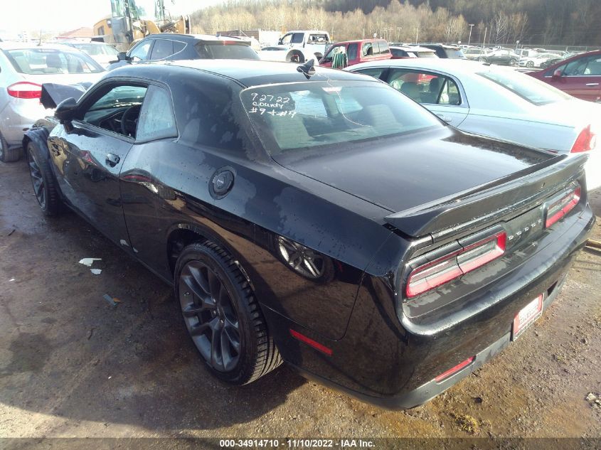 2022 DODGE CHALLENGER R/T SCAT PACK VIN: 2C3CDZFJ0NH172039