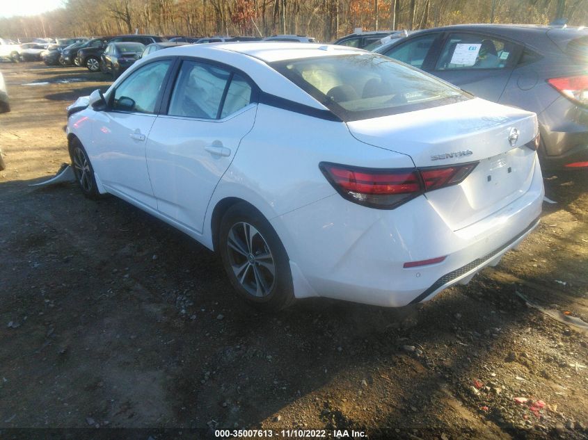 2021 NISSAN SENTRA SV VIN: 3N1AB8CV5MY306095
