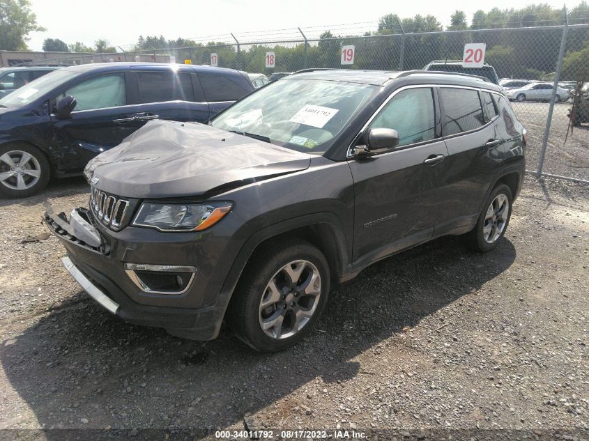 2021 JEEP COMPASS LIMITED VIN: 3C4NJDCB9MT563211