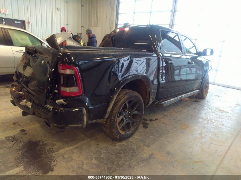 2022 RAM 1500 LARAMIE VIN: 1C6SRFJT1NN211350