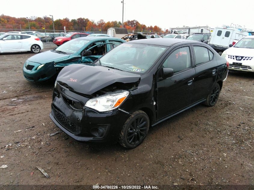 2020 MITSUBISHI MIRAGE G4 SE/LE VIN: ML32F4FJ8LHF13099