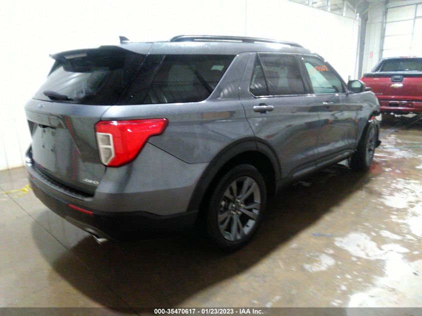2021 FORD EXPLORER XLT VIN: 1FMSK8DH3MGC40380