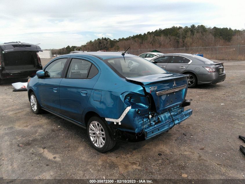 2023 MITSUBISHI MIRAGE G4 SE VIN: ML32FVFJ7PHF00808