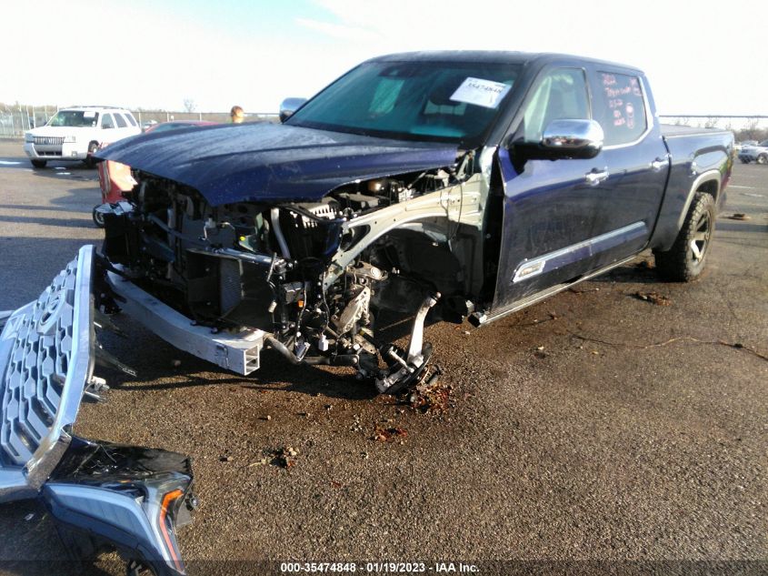 2022 TOYOTA TUNDRA 4WD 1794 EDITION VIN: 5TFMA5EC1NX002496