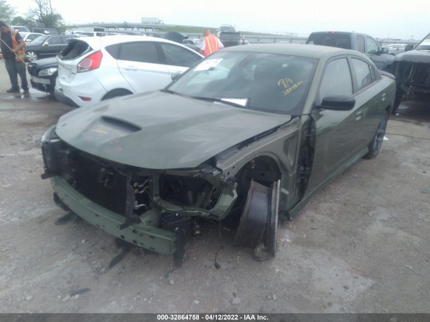 2021 DODGE CHARGER R/T VIN: 2C3CDXCT1MH682411