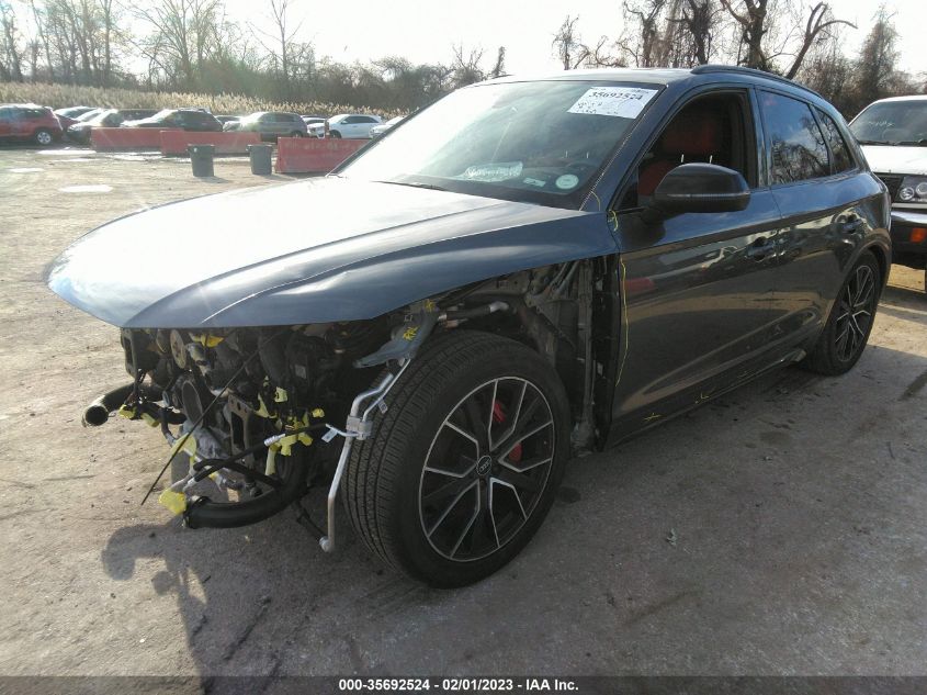 2021 AUDI SQ5 PRESTIGE VIN: WA1C4AFY6M2012372