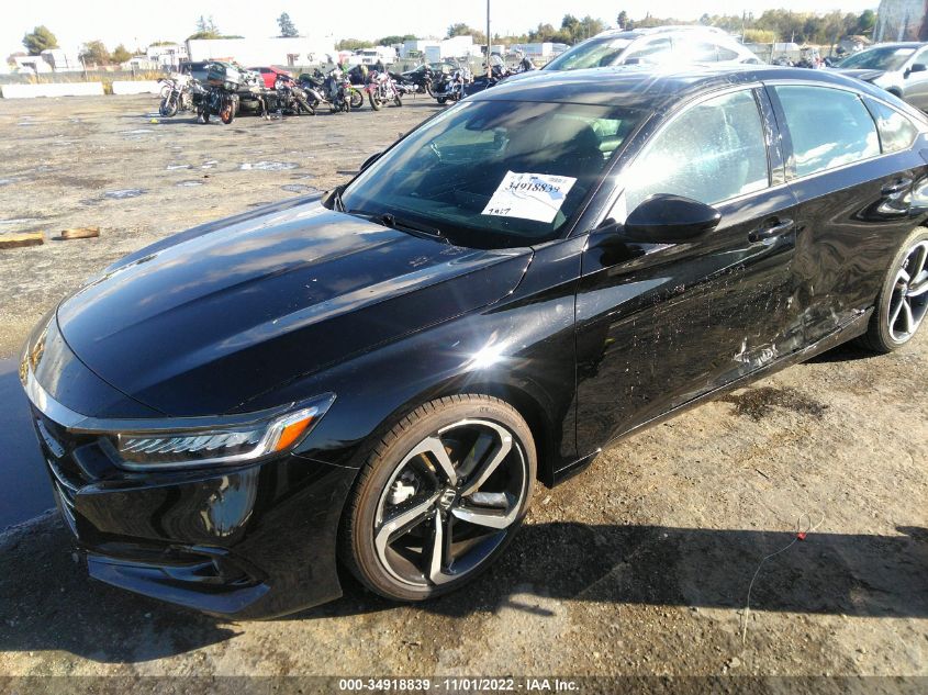 2022 HONDA ACCORD VIN: 