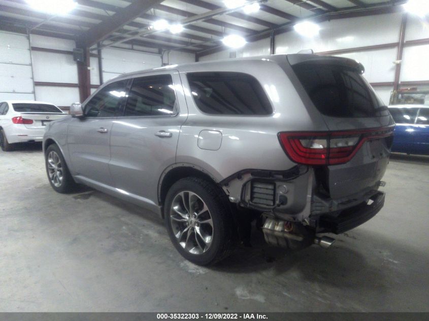 2020 DODGE DURANGO R/T VIN: 1C4SDHCT1LC141969