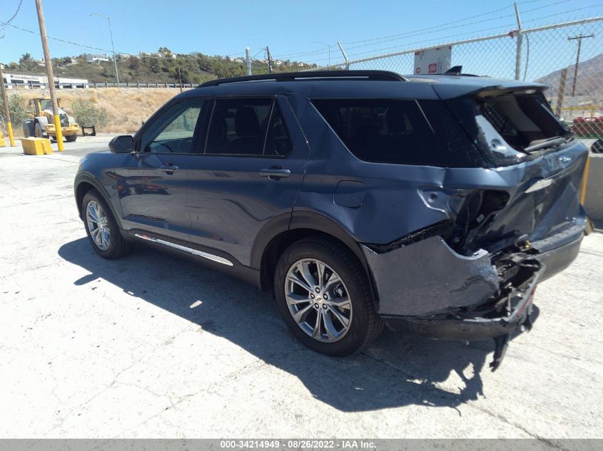 2021 FORD EXPLORER XLT VIN: 1FMSK7DH0MGC14233