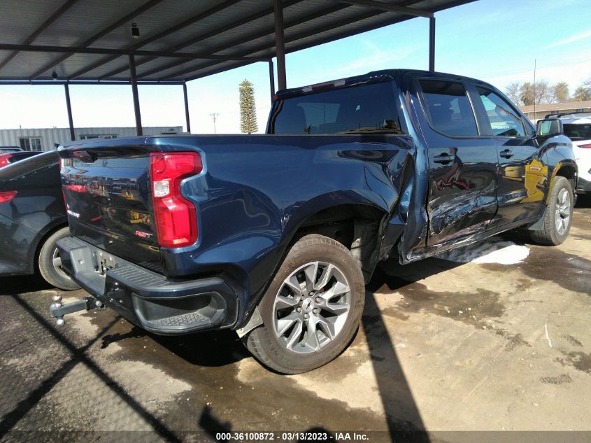 2022 CHEVROLET SILVERADO 1500 LTD RST VIN: 1GCPWDET3NZ129702