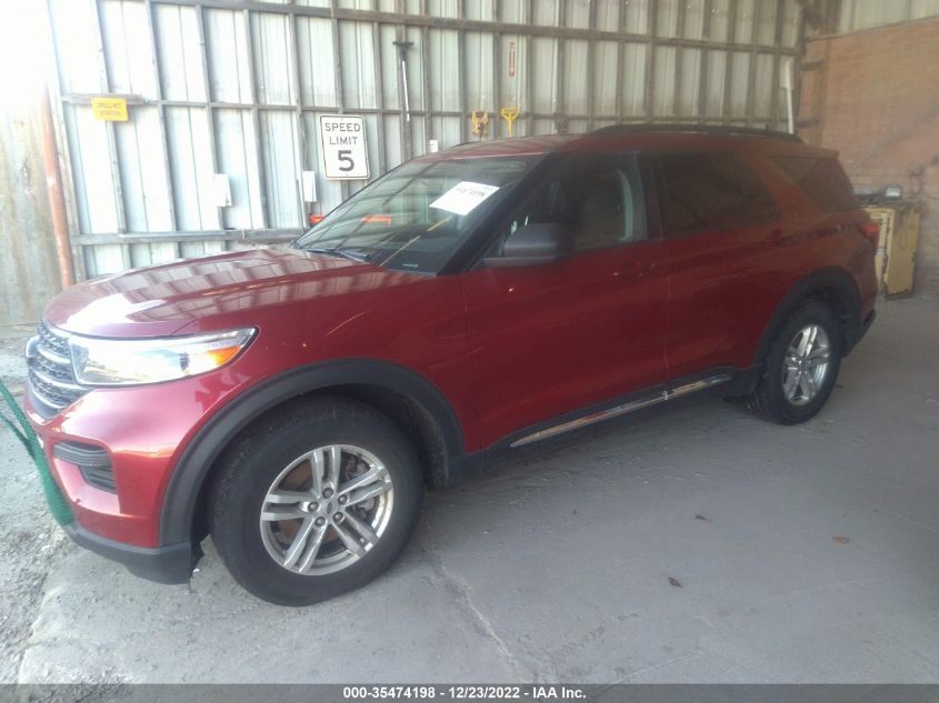 2020 FORD EXPLORER XLT VIN: 1FMSK7DH5LGC85880