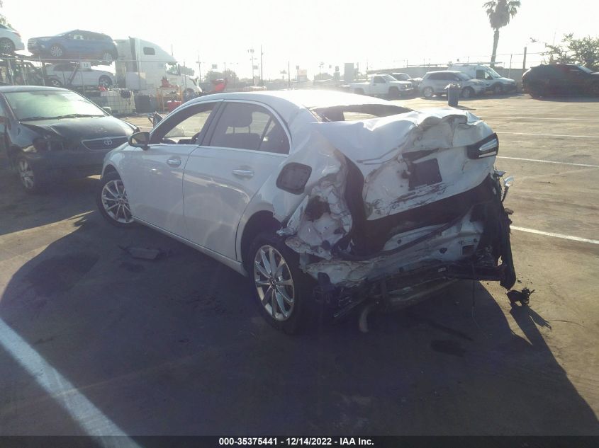 2020 MERCEDES-BENZ A-CLASS A 220 VIN: W1K3G4EB3LW042809