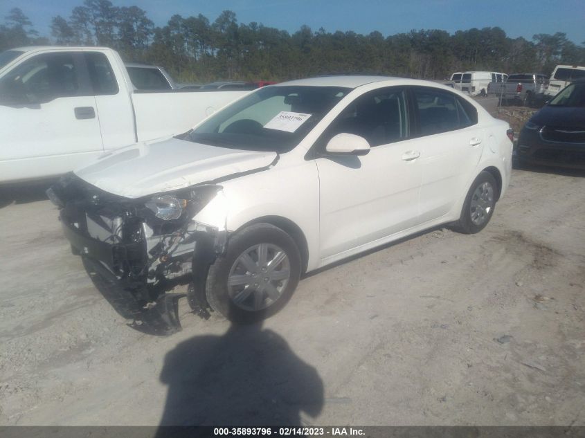 2022 KIA RIO S VIN: 3KPA24AD1NE475940