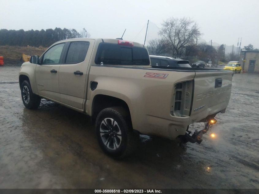 2022 CHEVROLET COLORADO 2WD Z71 VIN: 1GCGSDEN1N1148504