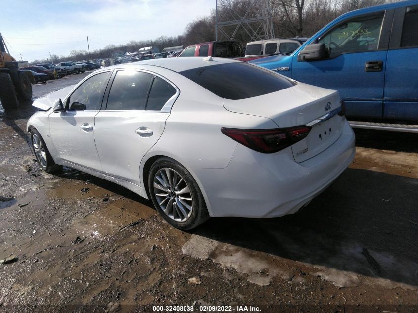 2020 INFINITI Q50 3.0T LUXE VIN: JN1EV7AP6LM207892
