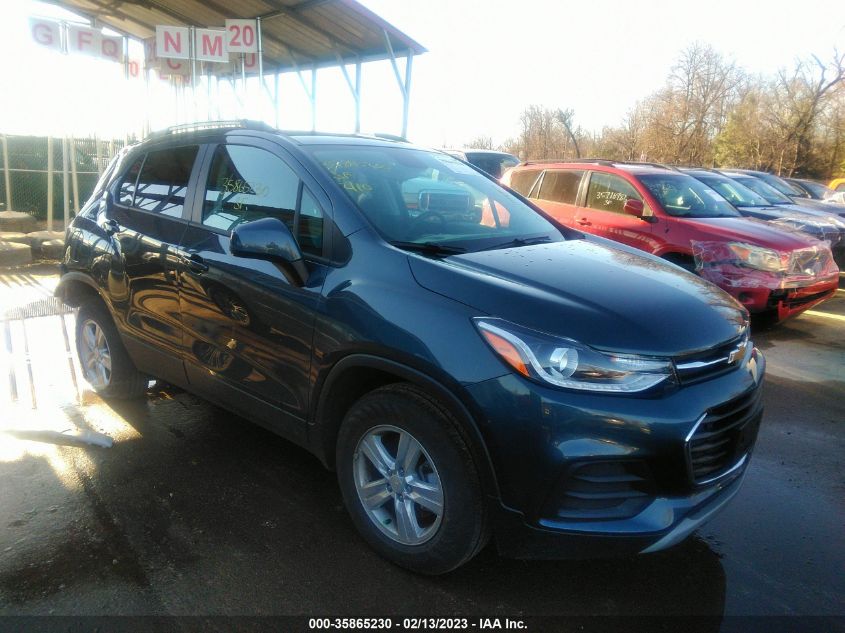 2022 CHEVROLET TRAX LT VIN: KL7CJPSM8NB532947