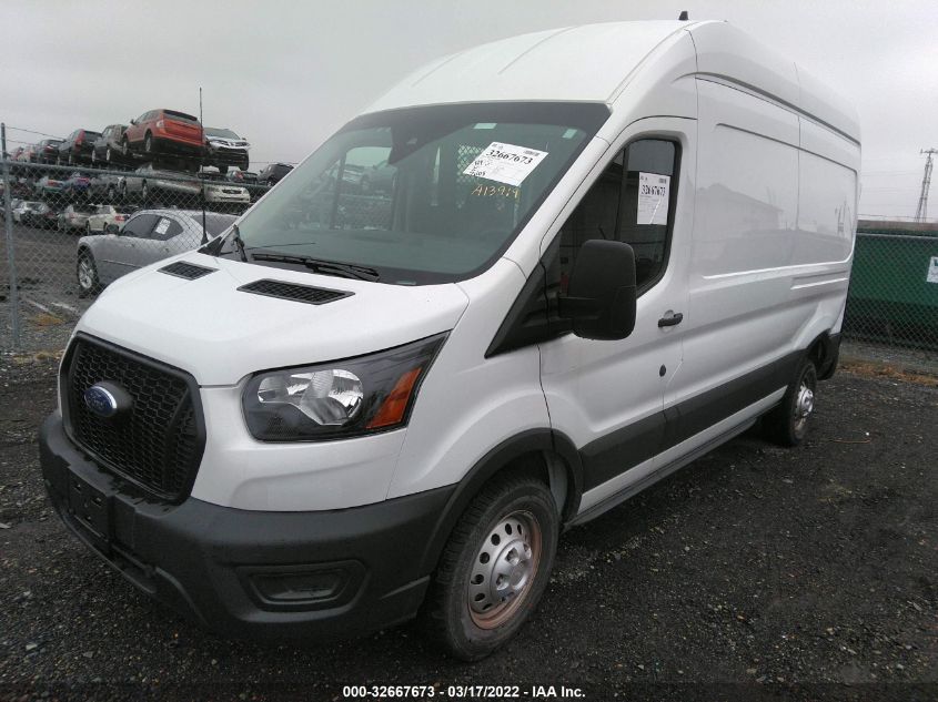2021 FORD TRANSIT CARGO VAN VIN: 1FTBR1X87MKA13919