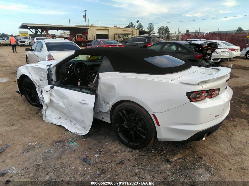 2022 CHEVROLET CAMARO 3LT VIN: 1G1FD3DS9N0108712