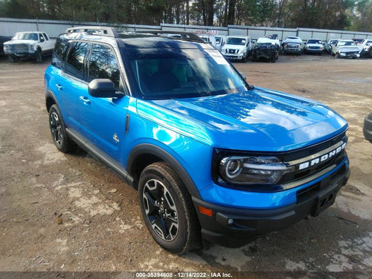 2022 FORD BRONCO SPORT OUTER BANKS VIN: 3FMCR9C65NRD02040