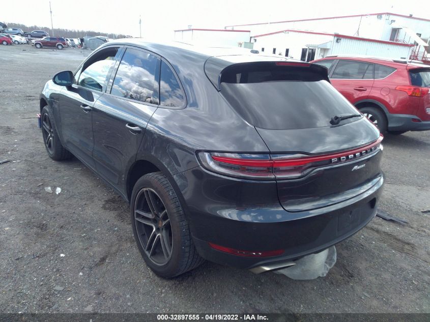 2021 PORSCHE MACAN VIN: WP1AA2A54MLB02315