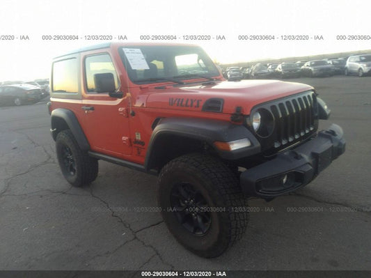 2020 JEEP WRANGLER WILLYS SPORT VIN: 1C4GJXAG3LW288095