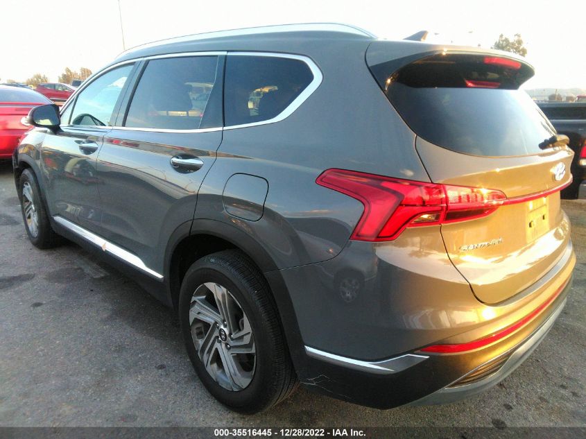 2021 HYUNDAI SANTA FE SEL VIN: 5NMS34AJ9MH341935