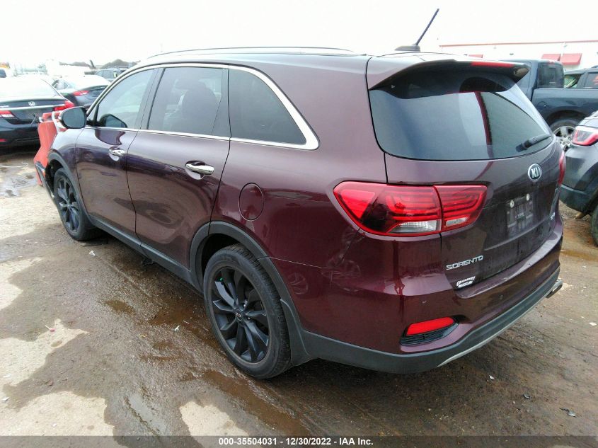 2020 KIA SORENTO EX V6 VIN: 5XYPH4A50LG683745
