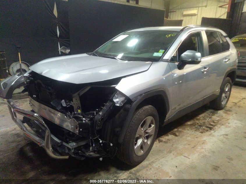 2022 TOYOTA RAV4 HYBRID XLE VIN: 2T3RWRFV4NW140780