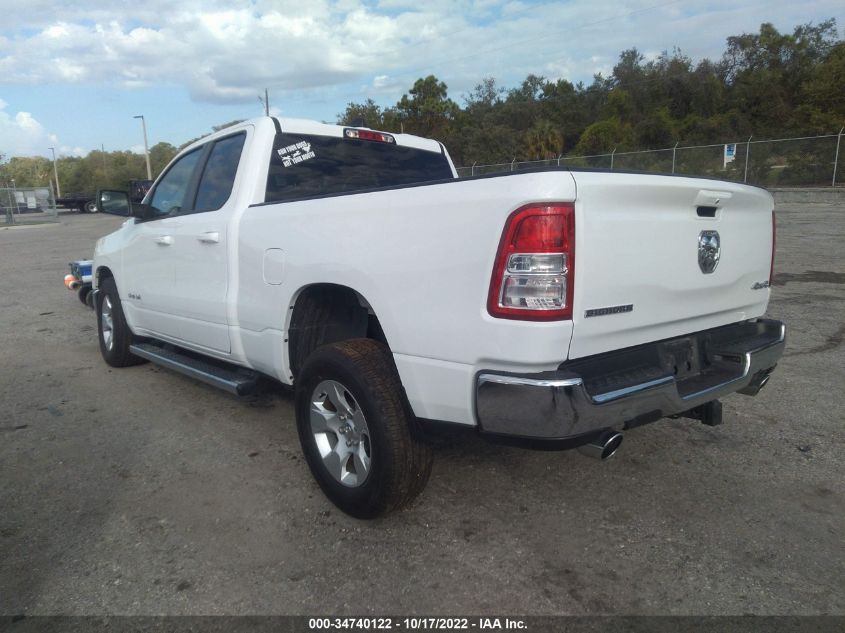 2021 RAM 1500 BIG HORN VIN: 1C6SRFBT5MN729152