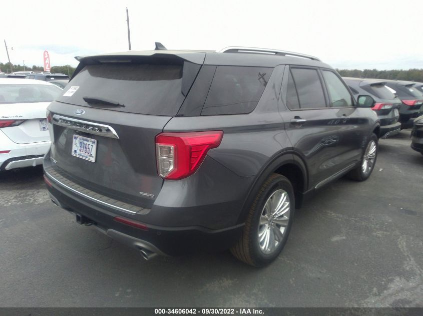 2022 FORD EXPLORER LIMITED VIN: 1FM5K8FW7NNA10962