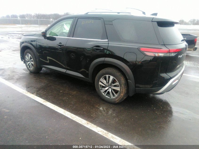 2022 NISSAN PATHFINDER SL VIN: 5N1DR3CCXNC244416