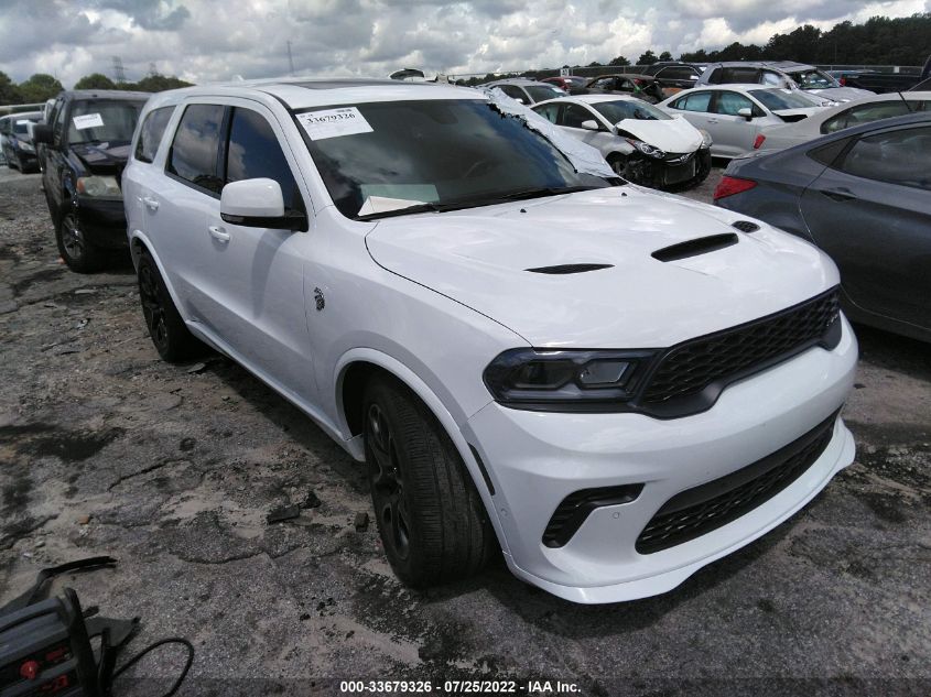 2021 DODGE DURANGO SRT HELLCAT VIN: 1C4SDJH9XMC789087