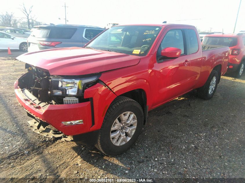 2022 NISSAN FRONTIER SV VIN: 1N6ED1CM4NN663660