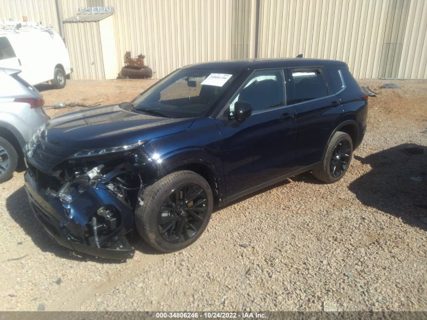 2022 MITSUBISHI OUTLANDER SE VIN: JA4J3UA88NZ062816