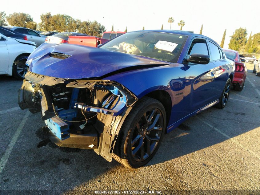2021 DODGE CHARGER R/T VIN: 2C3CDXCT6MH588203