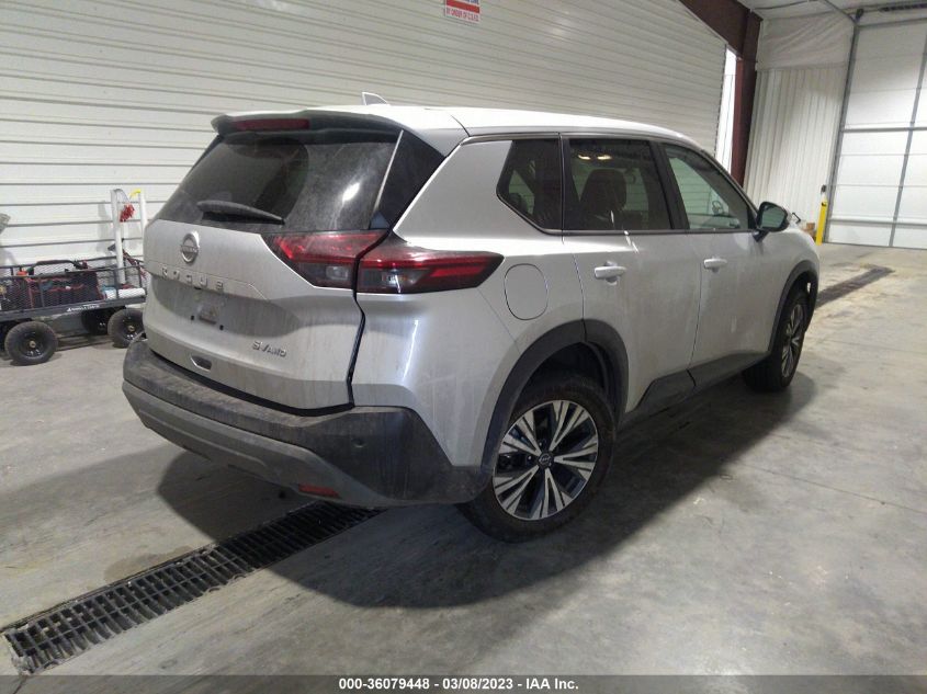 2022 NISSAN ROGUE SV VIN: 5N1BT3BB5NC672637